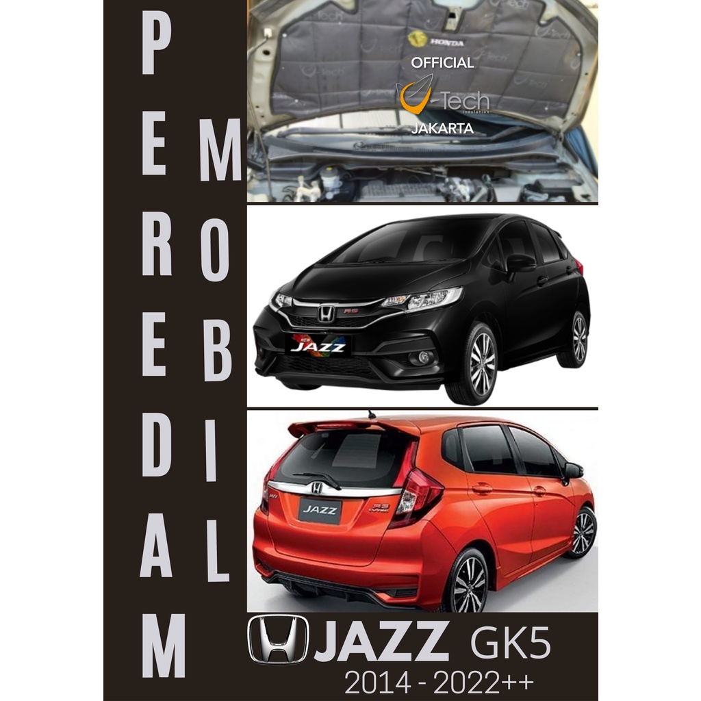 Peredam Kap Mesin HONDA JAZZ GK5 thn 2014-2022+ BONUS KANCING KLIP