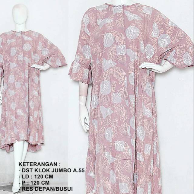 Daster Klok Jumbo Merk THREE-M