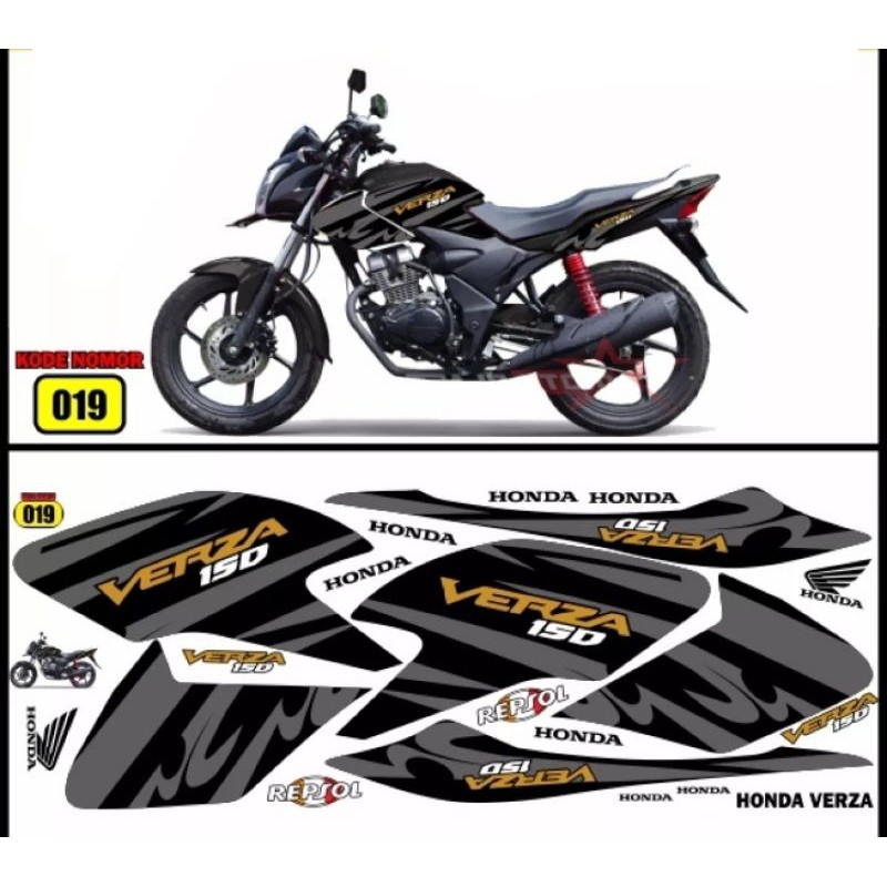striping variasi verza / striping variasi honda verza / decal verza / is