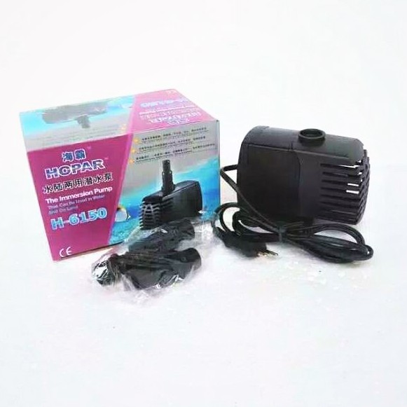 Pompa Kolam Ikan HOPAR H-6150 Immersion Water Pump Aquarium