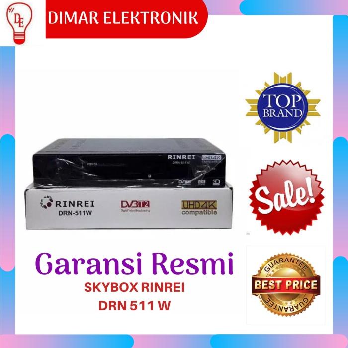 Receiver Tv Digital Set Top Box Rinrei Drn 511 W