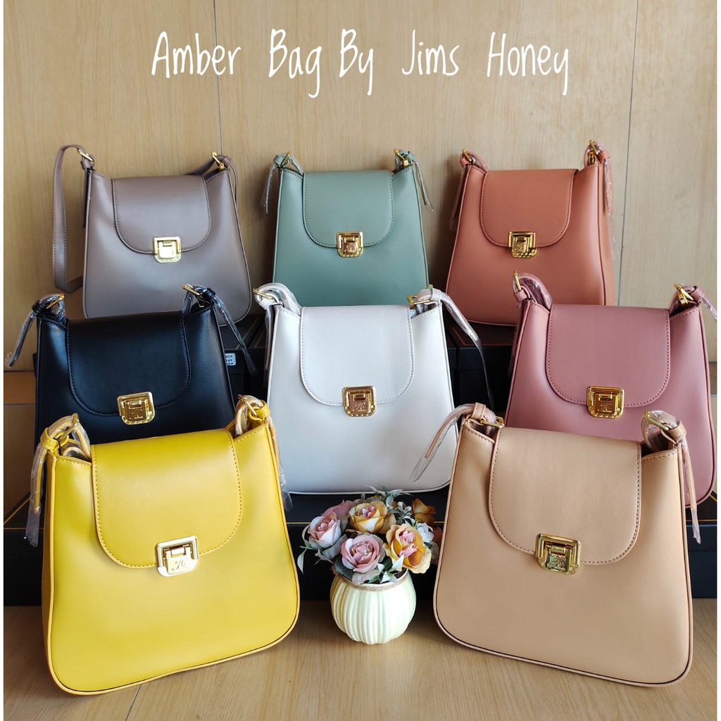 AMBER BAG JIMS HONEY