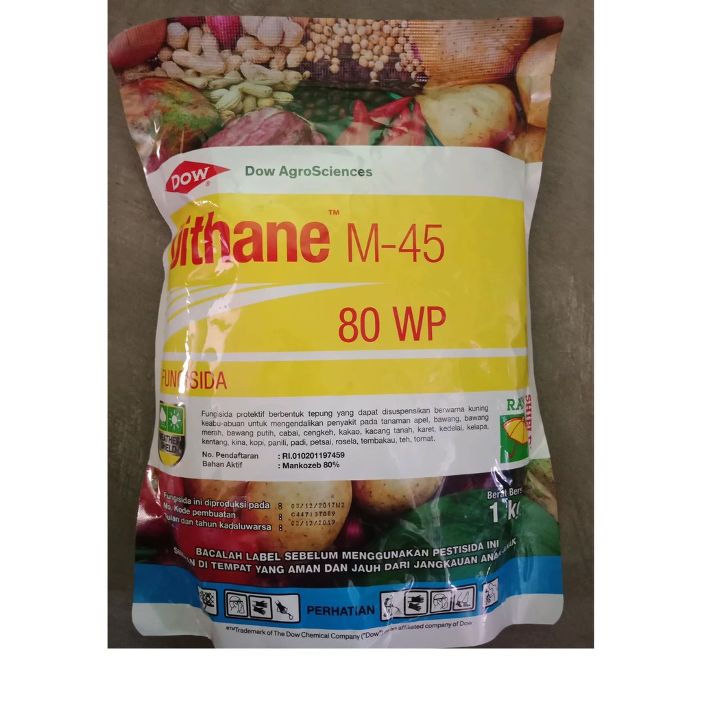Dithane 1 Kg Fungisida Antraknosa Hawar Daun Busuk Daun Busuk Batang
