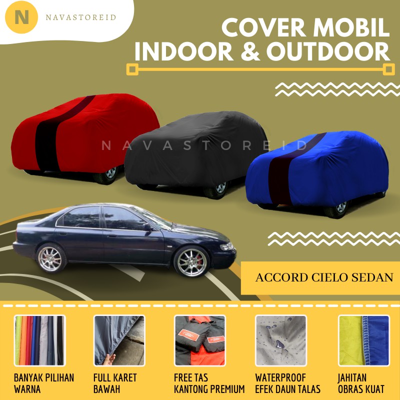 Honda Accord Cielo Sedan Cover Waterproof Premium Body Cover / Sarung Mobil Accord Cielo Sedan