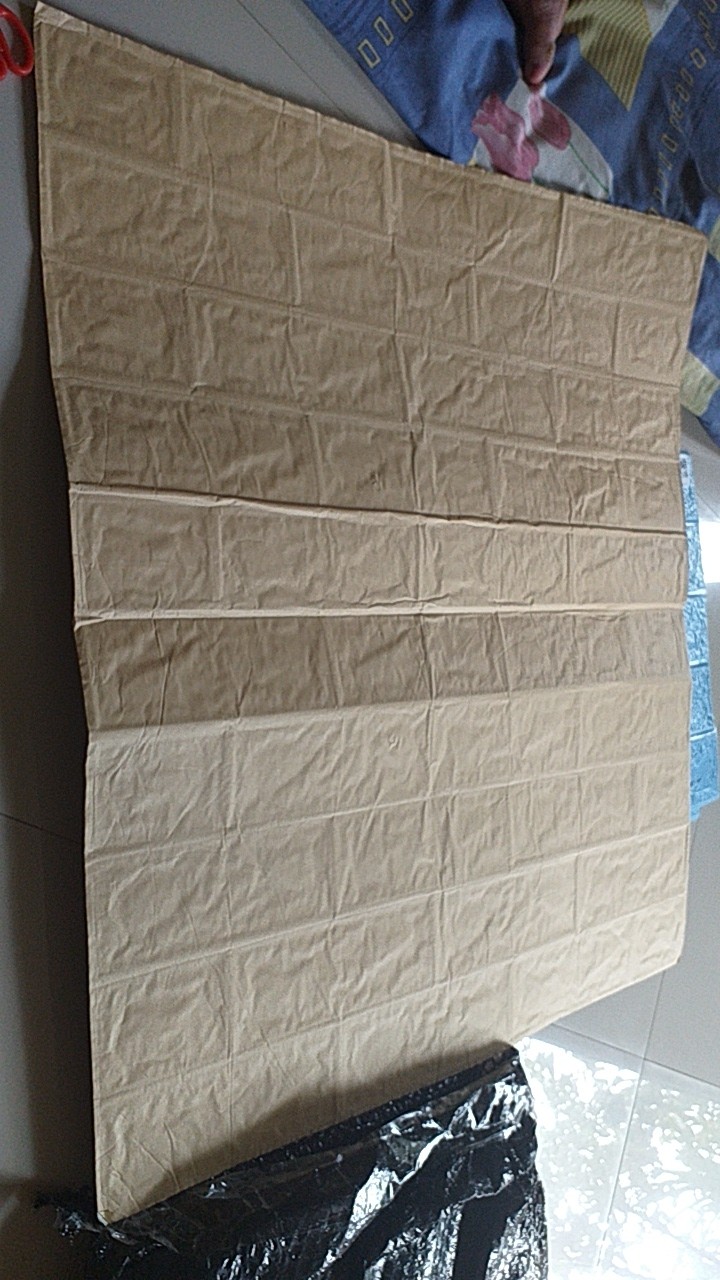 77 X 70cm Bukan Tipis 3d Wallpaper Foam Timbul Bata Brick Sticker White Brick