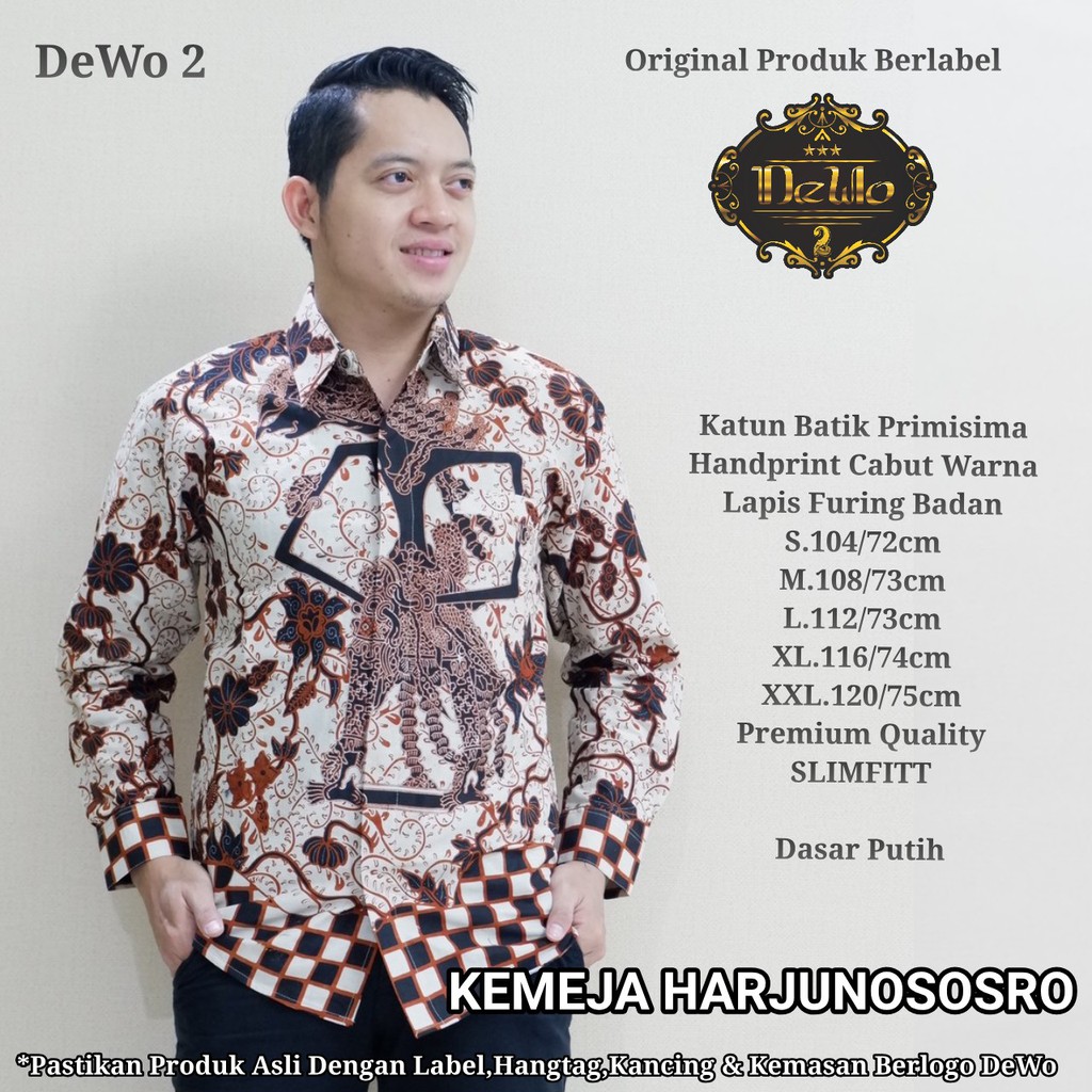 HARJUNOSOSRO DEWO BATIKSOLOAMANAH KEMEJA BAJU BATIK PRIA SOLO LENGAN PANJANG PENDEK LAPIS FURING ATASAN BATIK PREMIUM MODERN KATUN HALUS RAGNALA DEWO ATMADEWA DEWANKA PARANG GARUDHA GALA TOSKA RAGNALA BIRU RAGNALA HIJAU MAHADANA MANDALIKA SADEWA ABINAYA