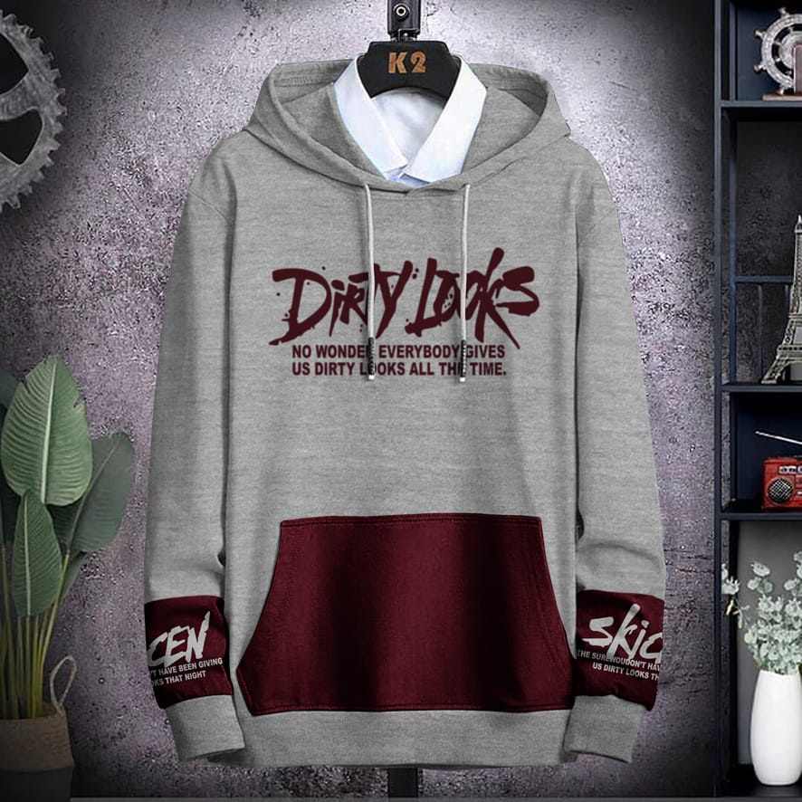 Hoodie DIRTY LOOKS / Hoodie Dewasa / Hoodie Pria / Hoodie Kombinasi | Flava Store