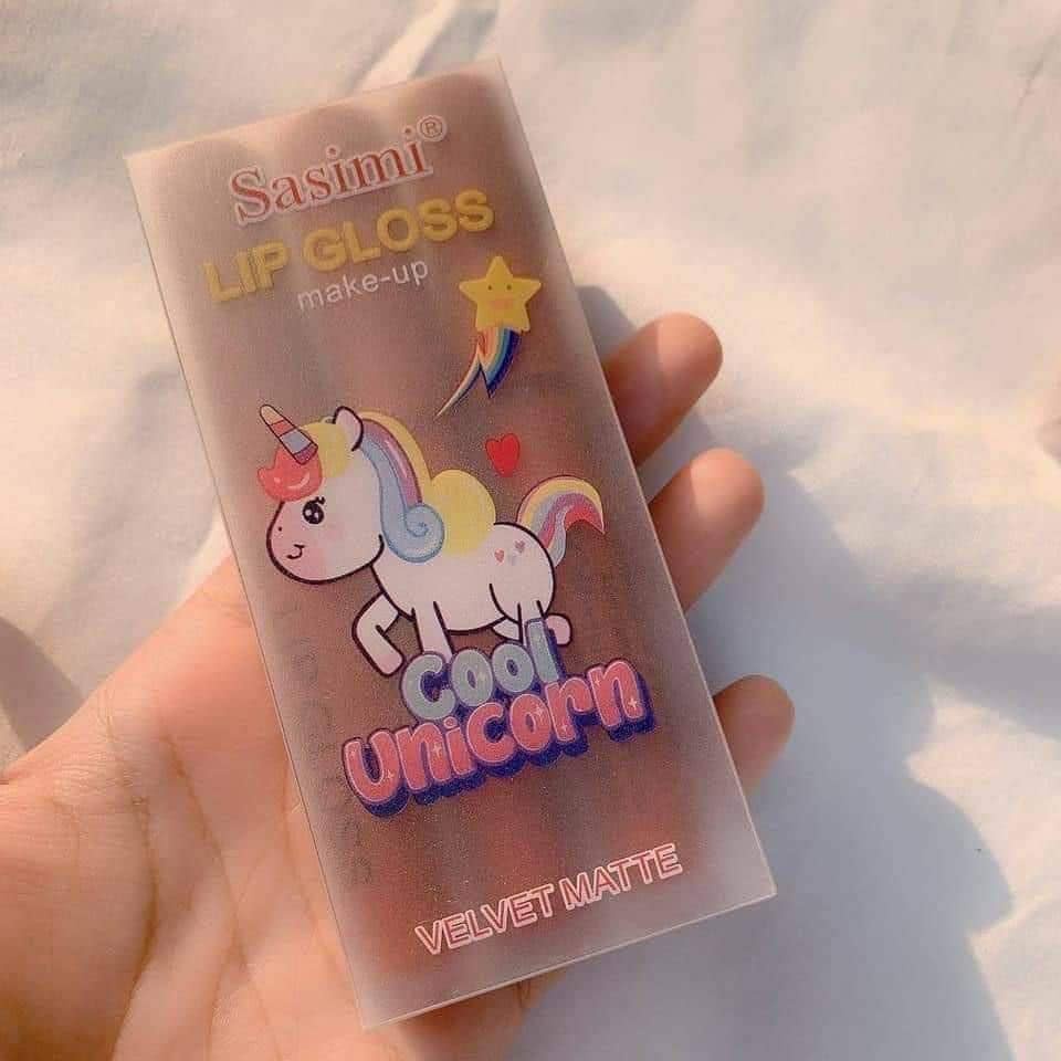 [Per Batang] Lipcream Sasimi Cool Unicorn Velvet Matte