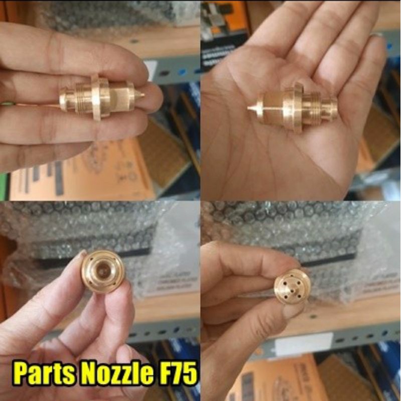 Nozzle Dalam Spray Gun F75/ Parts Nosel Moncong Spraygun 1.5mm F75/ Sparepart Nozzle Dalam F75