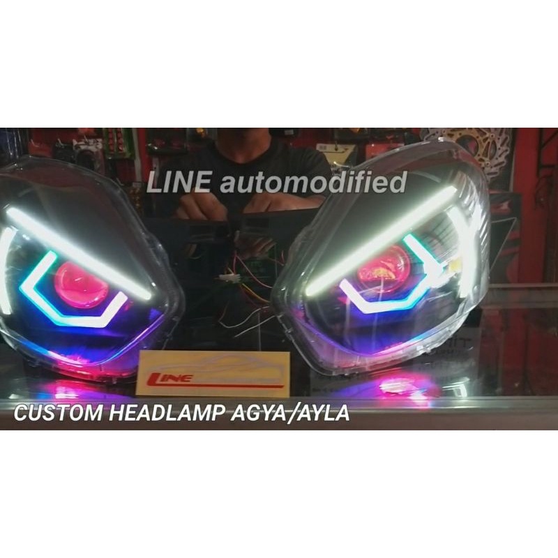 HEADLAMP CUSTOM TOYOTA AGYA/DAIHATSU AYLA