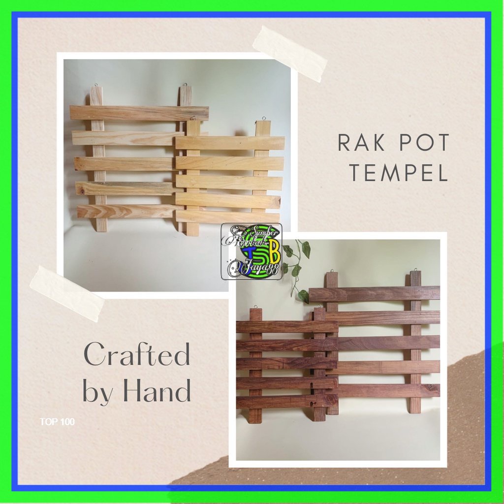 Rak Pot Tempel Dinding Alas Pot Dinding Rak Bunga Tempel