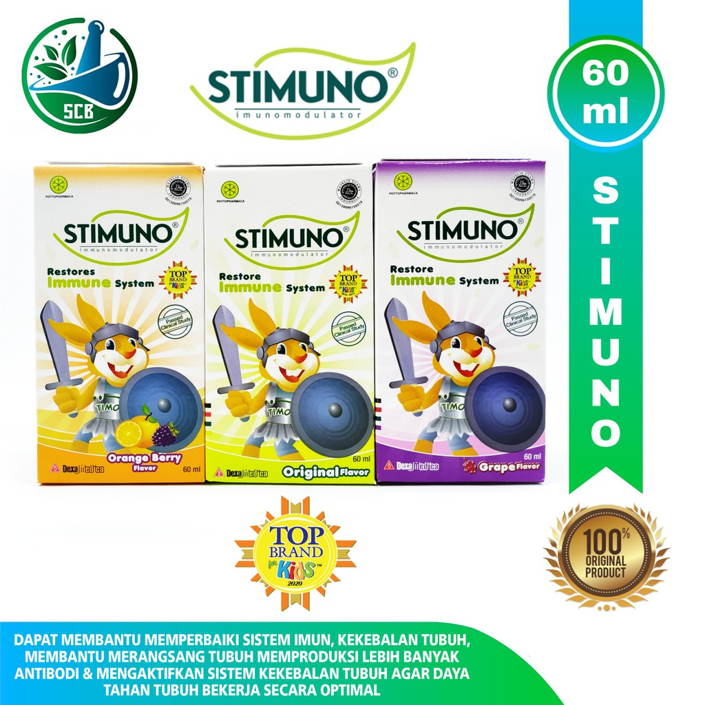 Stimuno Syrup 60ML/ Sirup Stimuno - Multivitamin Anak