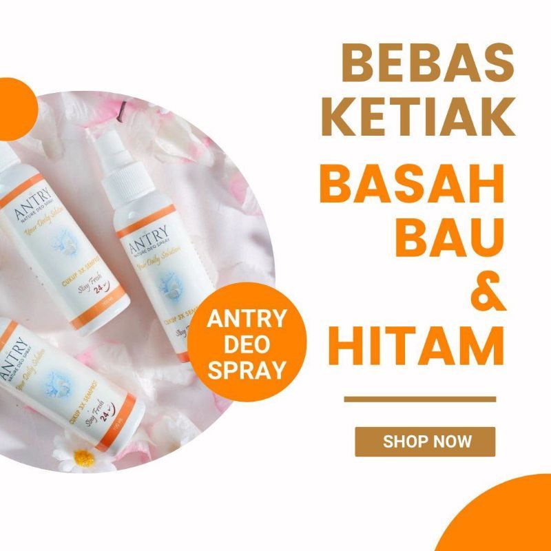 [COD] Deodorant Spray ketiak/ Menghilangkan Bau Badan/