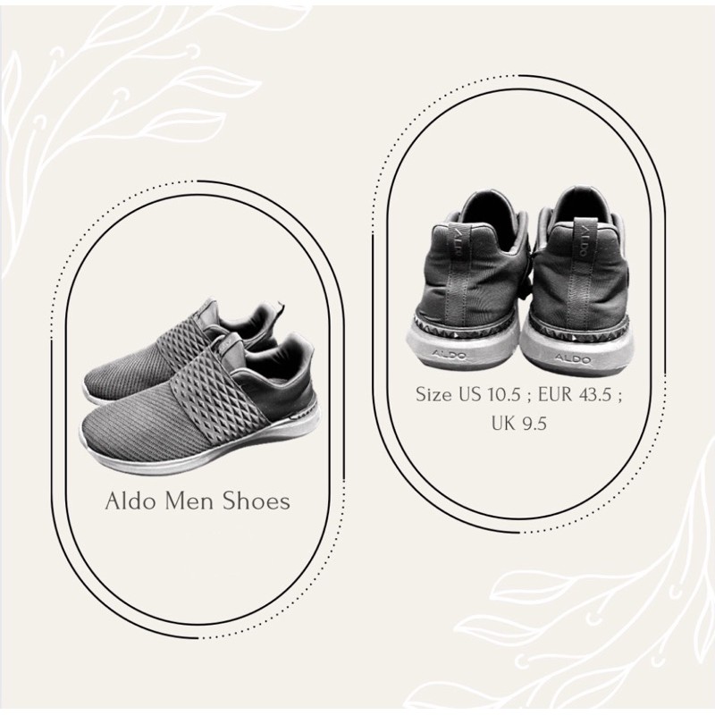 Aldo Men Shoes (Preloved)