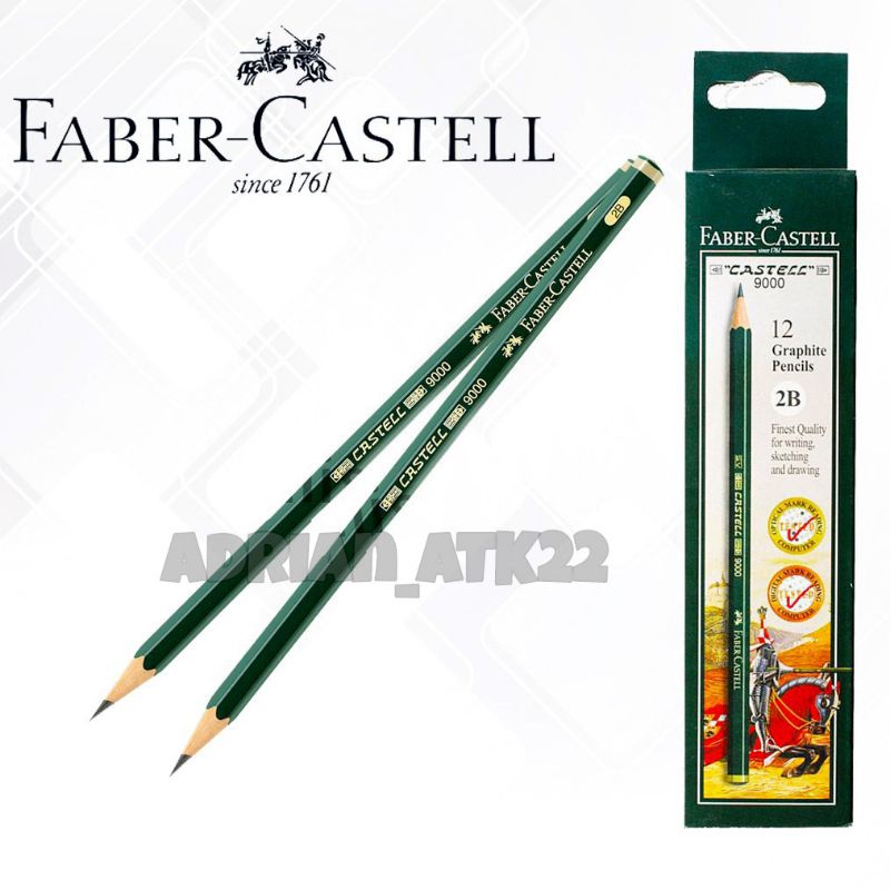 

[ 1 Pcs/Ecer ] PENSIL FABER CASTEL 2B ORIGINAL