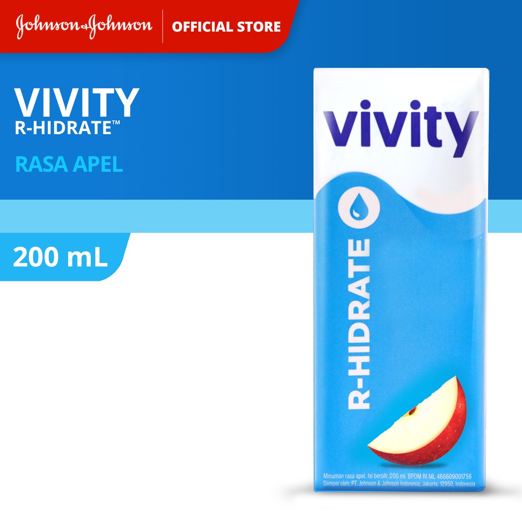 Vivity R-Hidrate Rasa Apel 200 ml