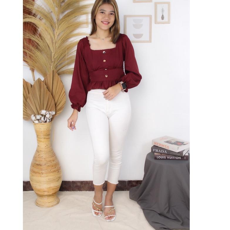 SALEE.. RX Fashion  - Blouse Long Sharita / Blouse Starla -R3