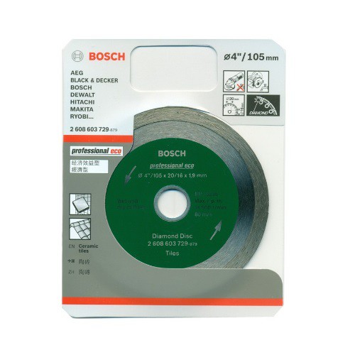 Mata Gerinda Mata Potong Keramik Basah Diamond Wheel Wet (Basah) - Bosch