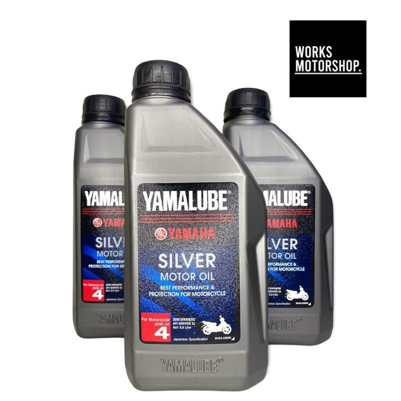 oli motor bebek yamalube silver