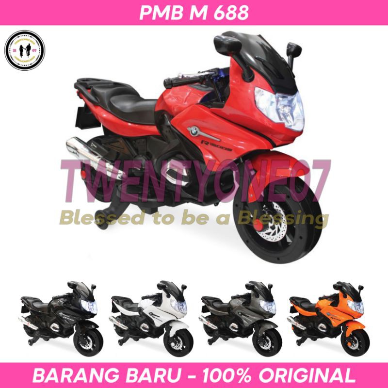 Mainan Motor Aki Anak Ninja PMB M 688 M688 Type R Sport Moto GP
