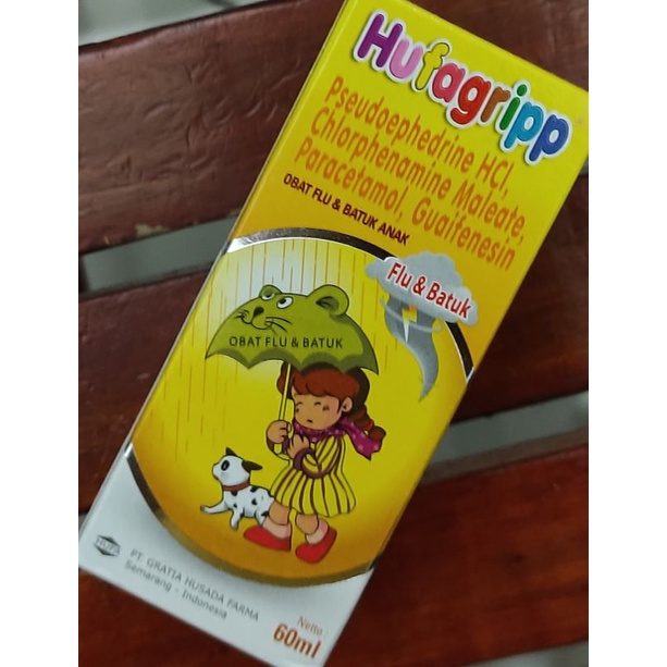 Hufagripp Kuning 60 ML  / Obat Demam / Flu dan Batuk