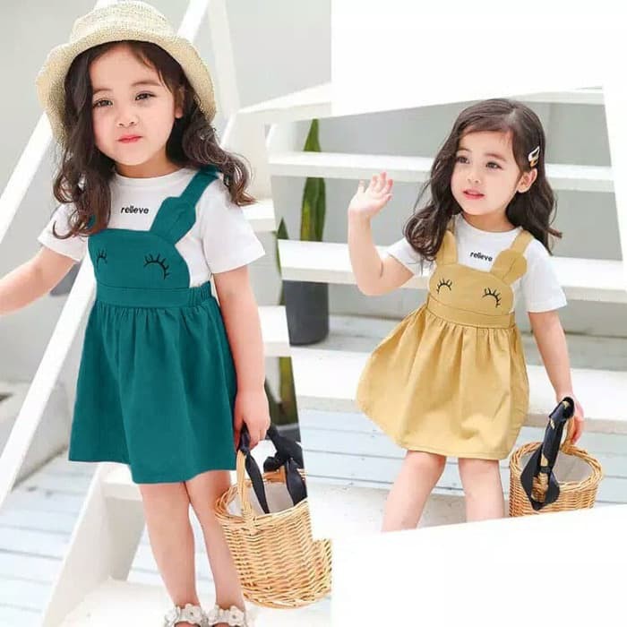 HJB. [JS BEAUTY SLEEP GOLD SL]Jumpsuit anak perempuan spandek Gold