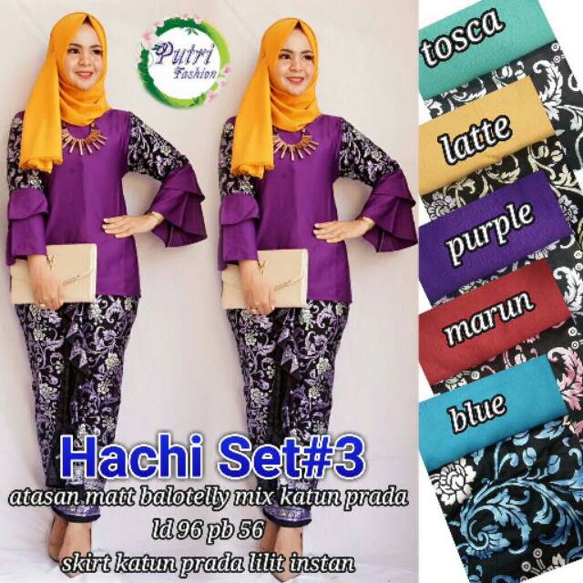 Hachi Set 3 by Putri Fashion