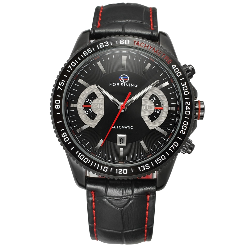 

Jam Tangan Mekanik Sport Dial Bulat + Strap Kulit untuk Pria