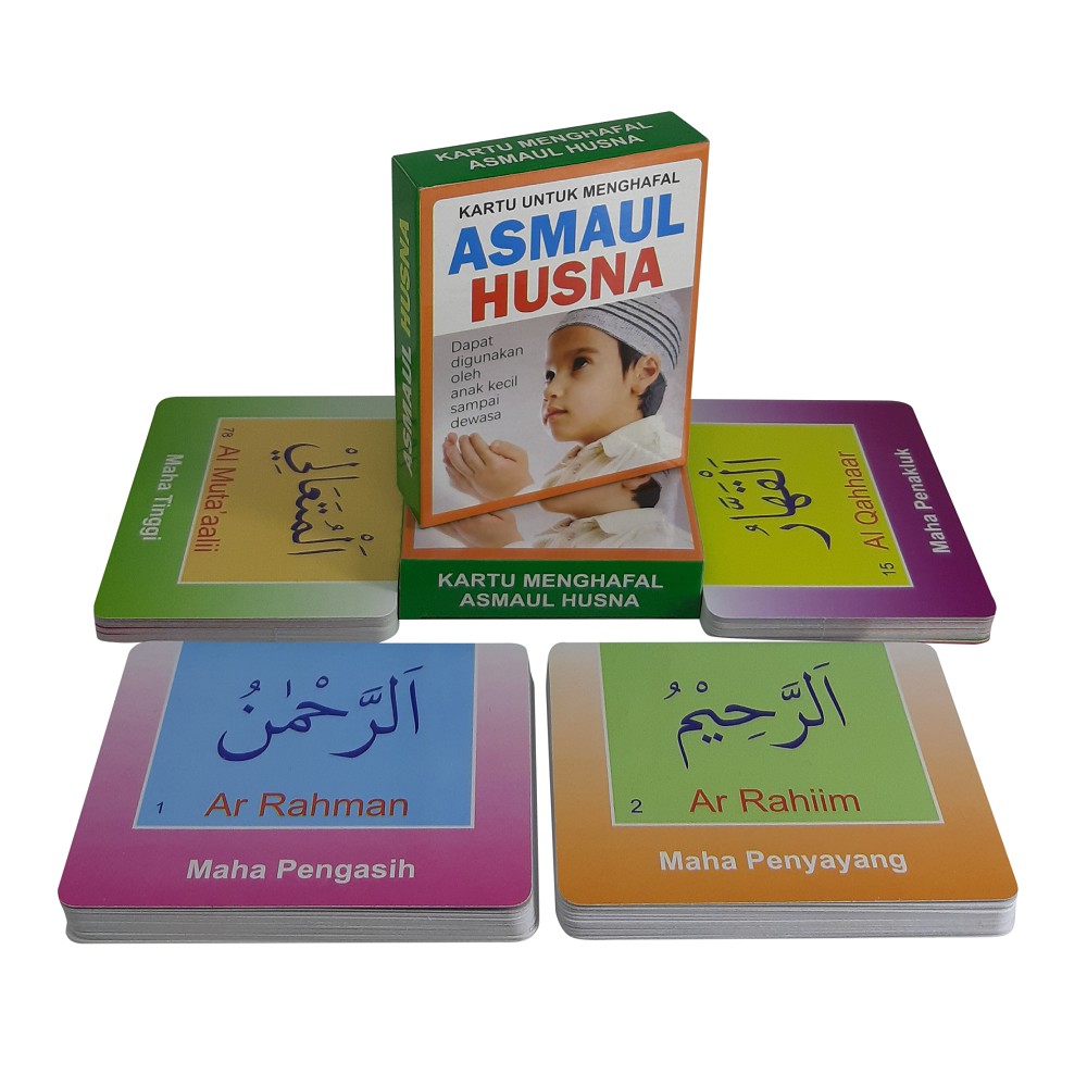 TweedyToys - Flashcard Kartu Pintar Asmaul Husna Murah
