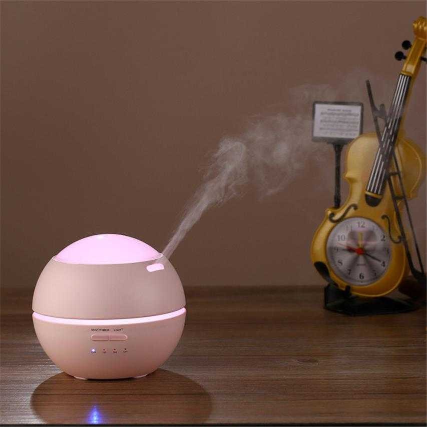 Taffware Aromatherapy Air Humidifier 150ml + Lampu Tidur - HUMI M170