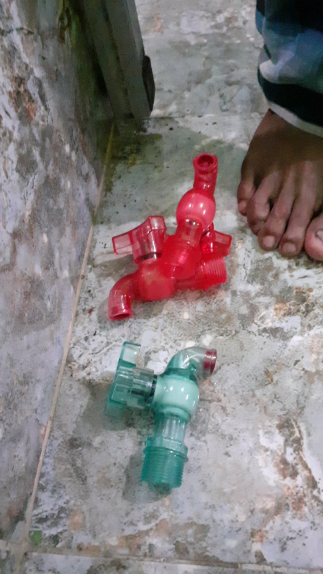 Keran Plastik Transparan 3/4 Inchi - Kran Air Bening