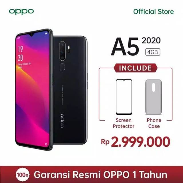 Oppo A5 2020 4/128 None Repek / Garansi 1 Tahun | Shopee