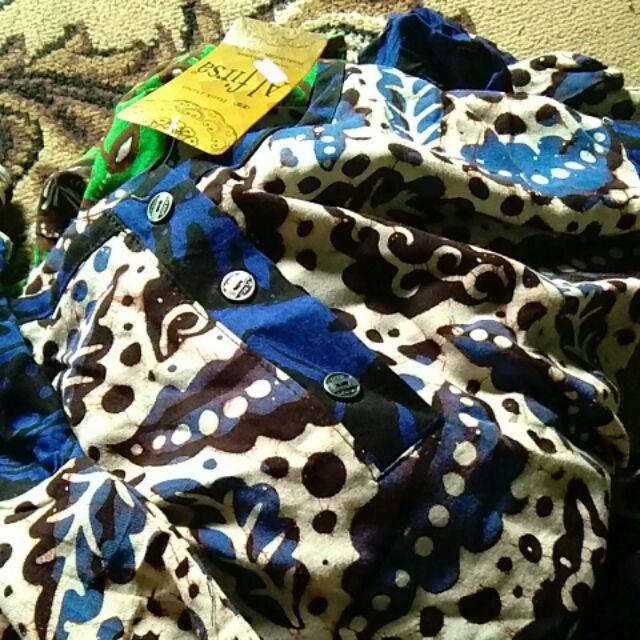 Sekdres Cap Batik - Motif Random/acak - Fashion Wanita - Busui - Batik Wanita - Longdres Busui