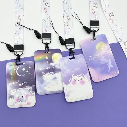 

Star Tali Id Card & Name Tag Karakter Motif Bear / Tali Gantungan Id Card Terbatas