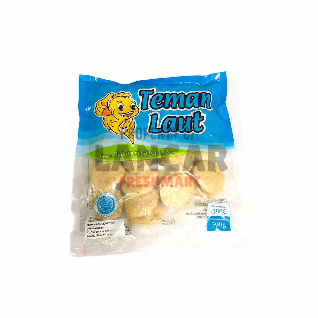 

SCALLOP TL 500GR / TEMAN LAUT SCALLOP 500GR