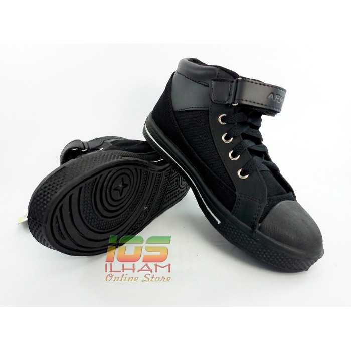 Sepatu Anak Armas New Andy Size 34-37 Hitam