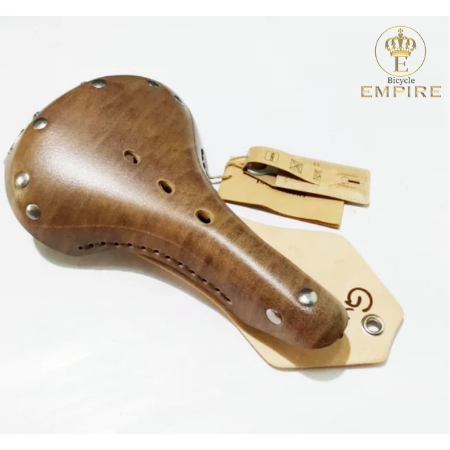 Jok Sepeda Saddle Sadel Kulit Gyes GS 17A 1 Bicycle Empire