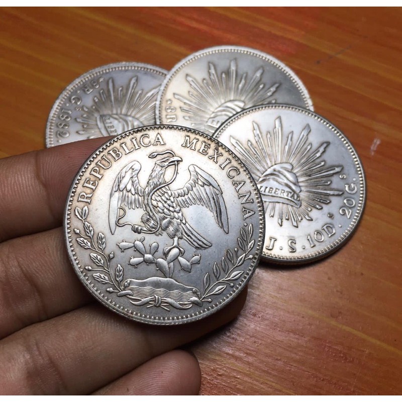 Koin Kuno Republica Mexicana 8R Tahun 1822 01