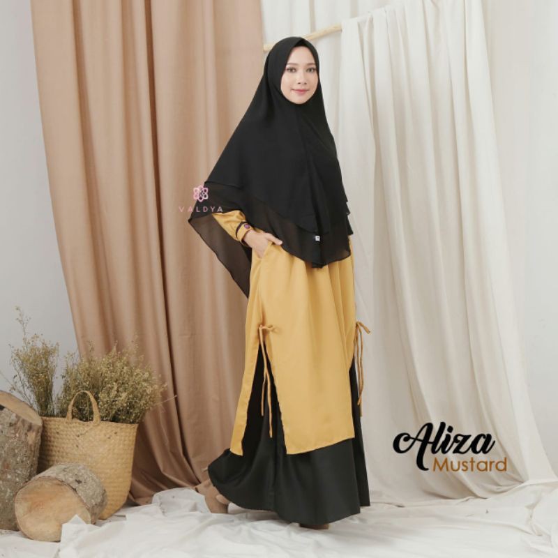 gamis ibu anak valdya aliza