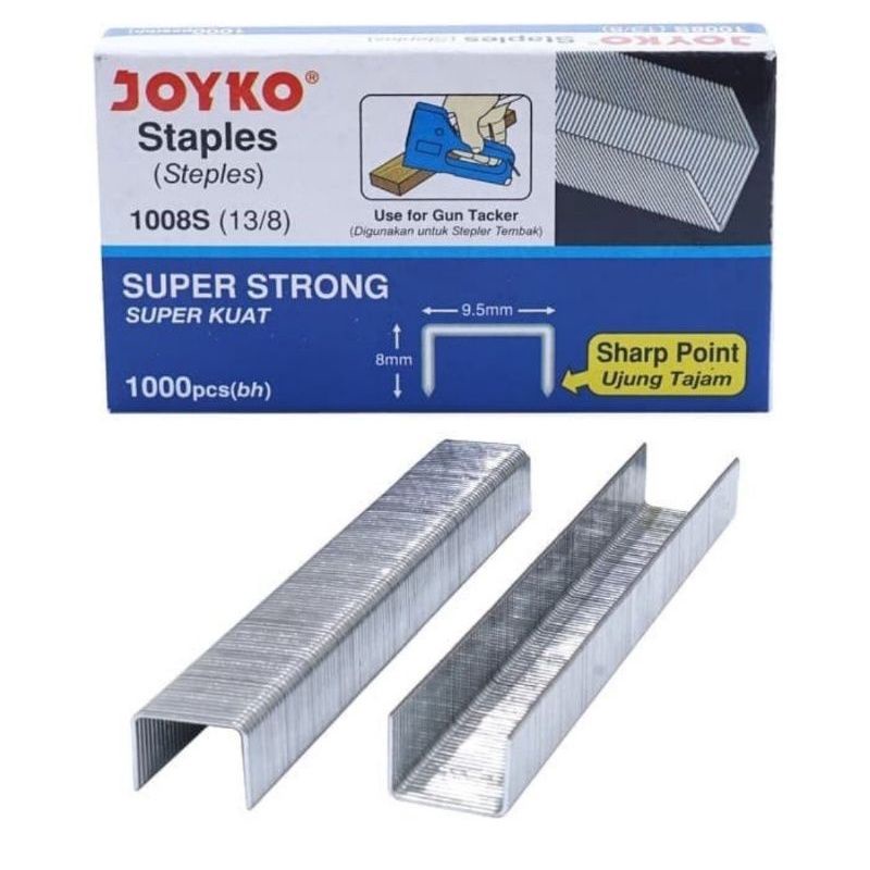 Isi Staples Gun Tacker Refill Joyko 1008s (13/8)