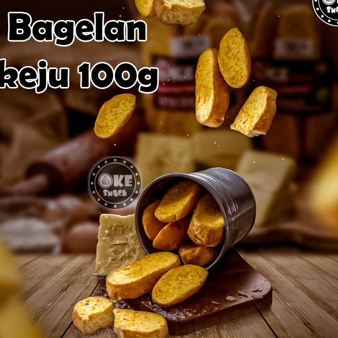 Roti Bagelan Keju 100g