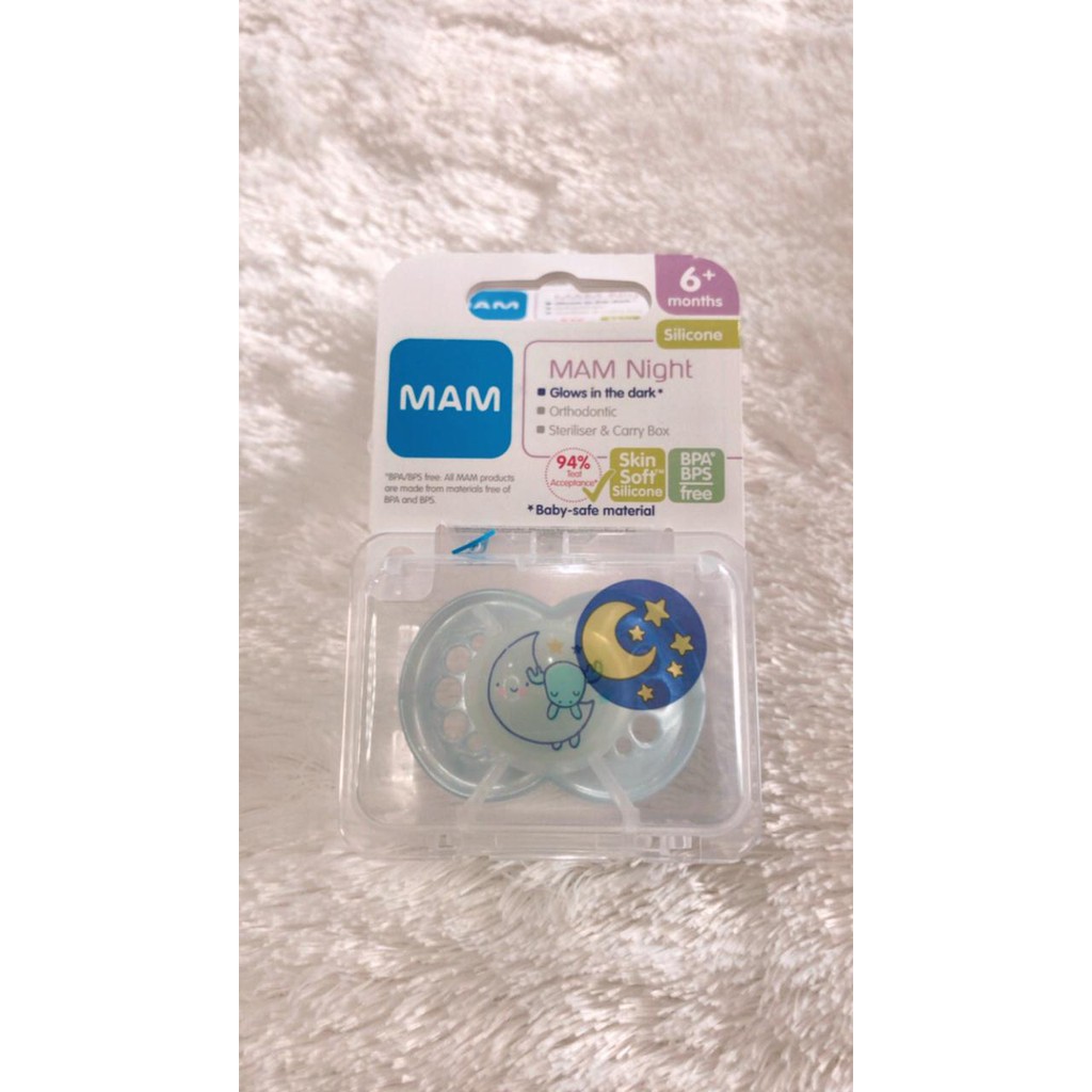 MAM PACIFIER NIGHT 6+ (GLOW IN THE DARK)