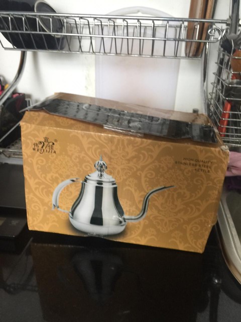 Teko Leher Angsa Mahkota 1.2l / Gooseneck Kettle 1.2l , Teko-62082