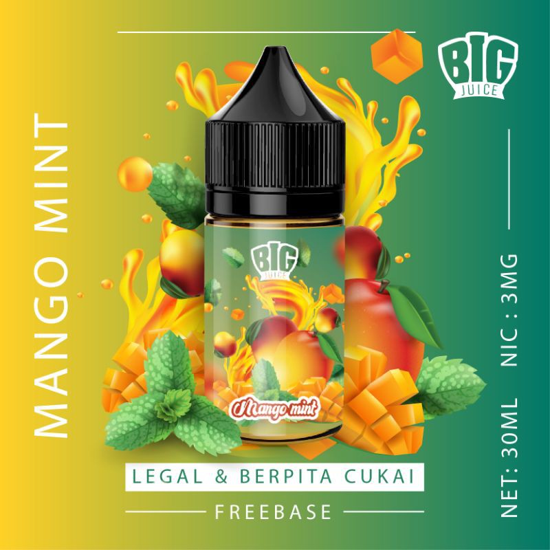 .liqud LIQUIDS 3mg MANGGA DINGIN FREEBASE MURAH