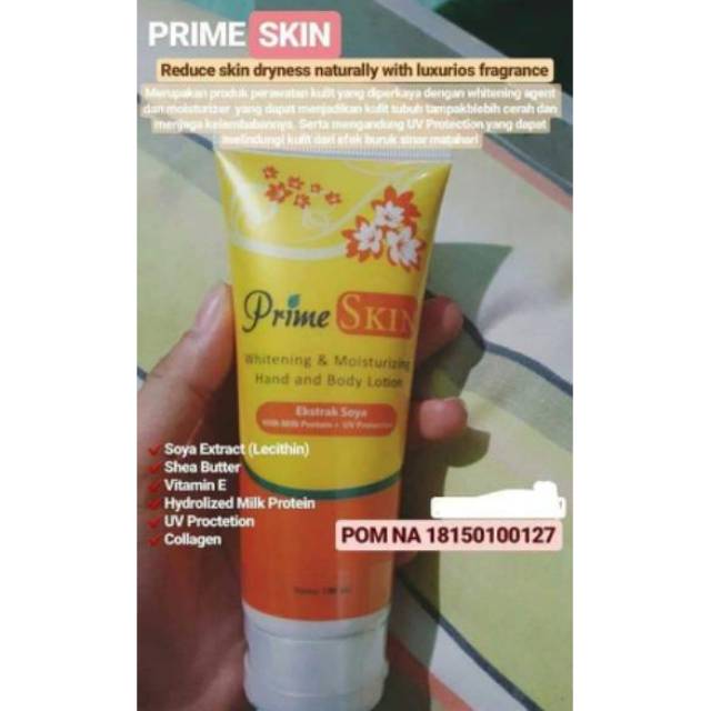 𝐊𝟕 𝐌𝐀𝐑𝐊𝐄𝐓 - PRIME SKIN HAND BODY LOTION 100 ML ORIGINAL