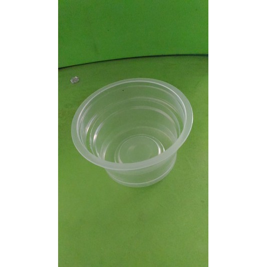 Cup/gelas plastik puding/tempat bumbu/saos/salad