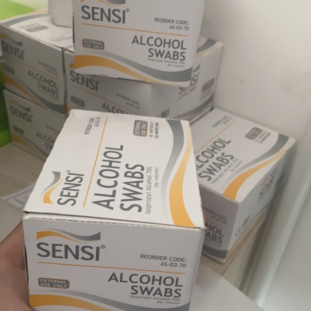 Sensi Alcohol Swabs