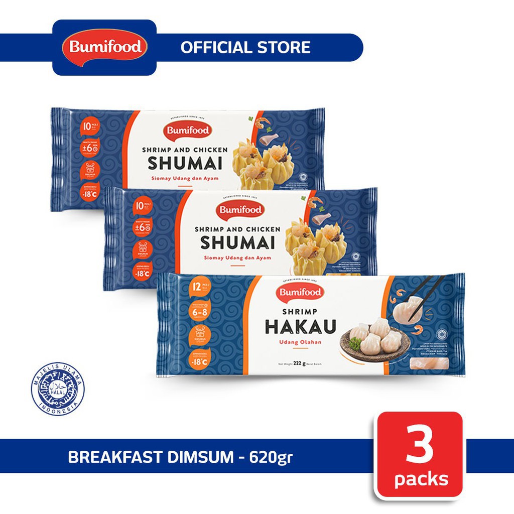 

Bumifood Breakfast Dimsum [620gr]