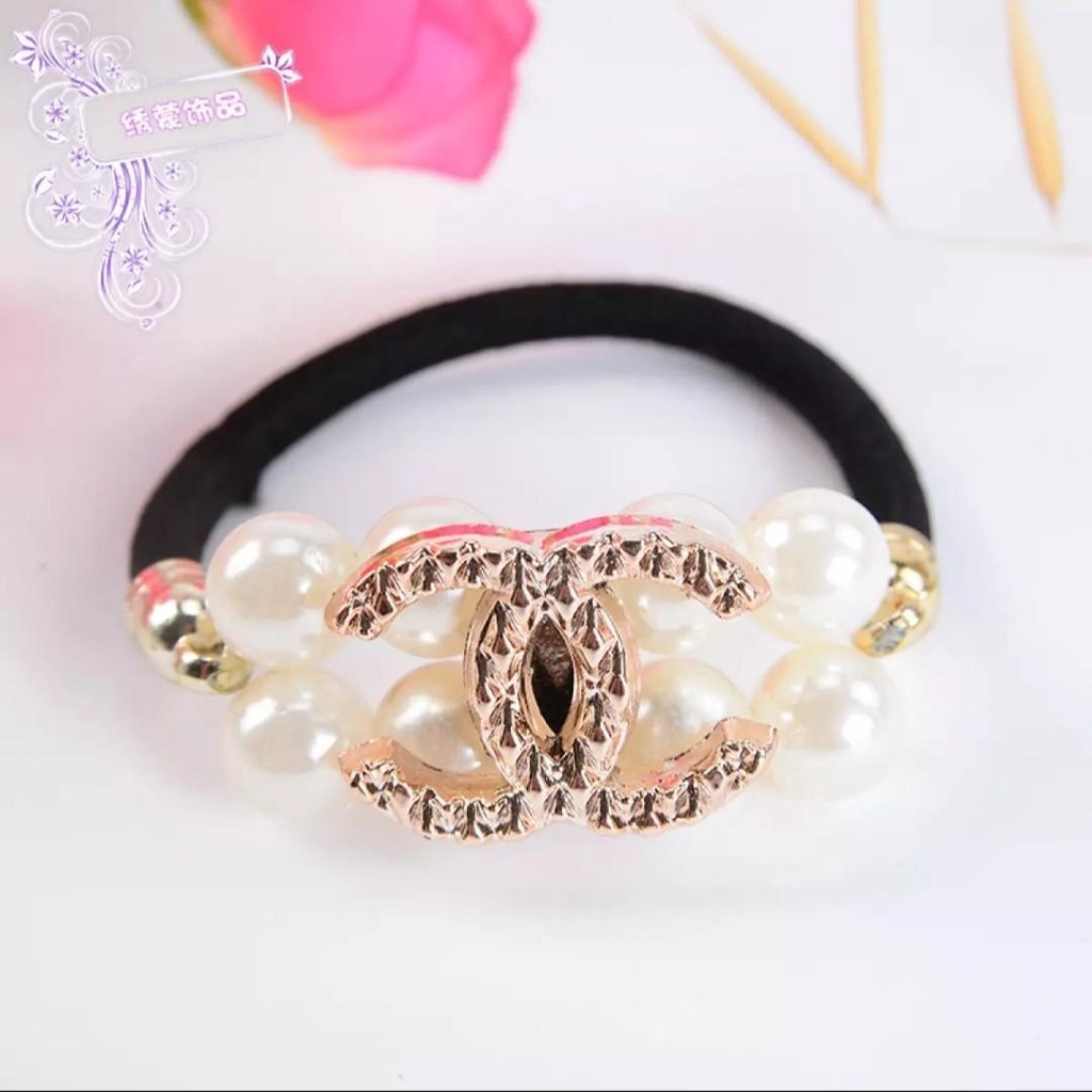 TOKO21GROSIR 1 PCS IKAT RAMBUT MUTIARA