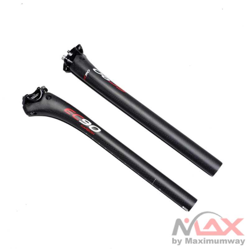 EC90 Tiang Dudukan Jok Sepeda Full Carbon Seatpost Full Carbon Bicycle Seatpost MTB Road Mountain Bike Carbon Seat Post Seat Tube 27.2/30.8/31.6*350/400 Bicycle Parts UD matt EC90 Carbon Fiber Offset 25mm Bike Seatpost 25.4/27.2/30.8/31.6mm Road Bicycle